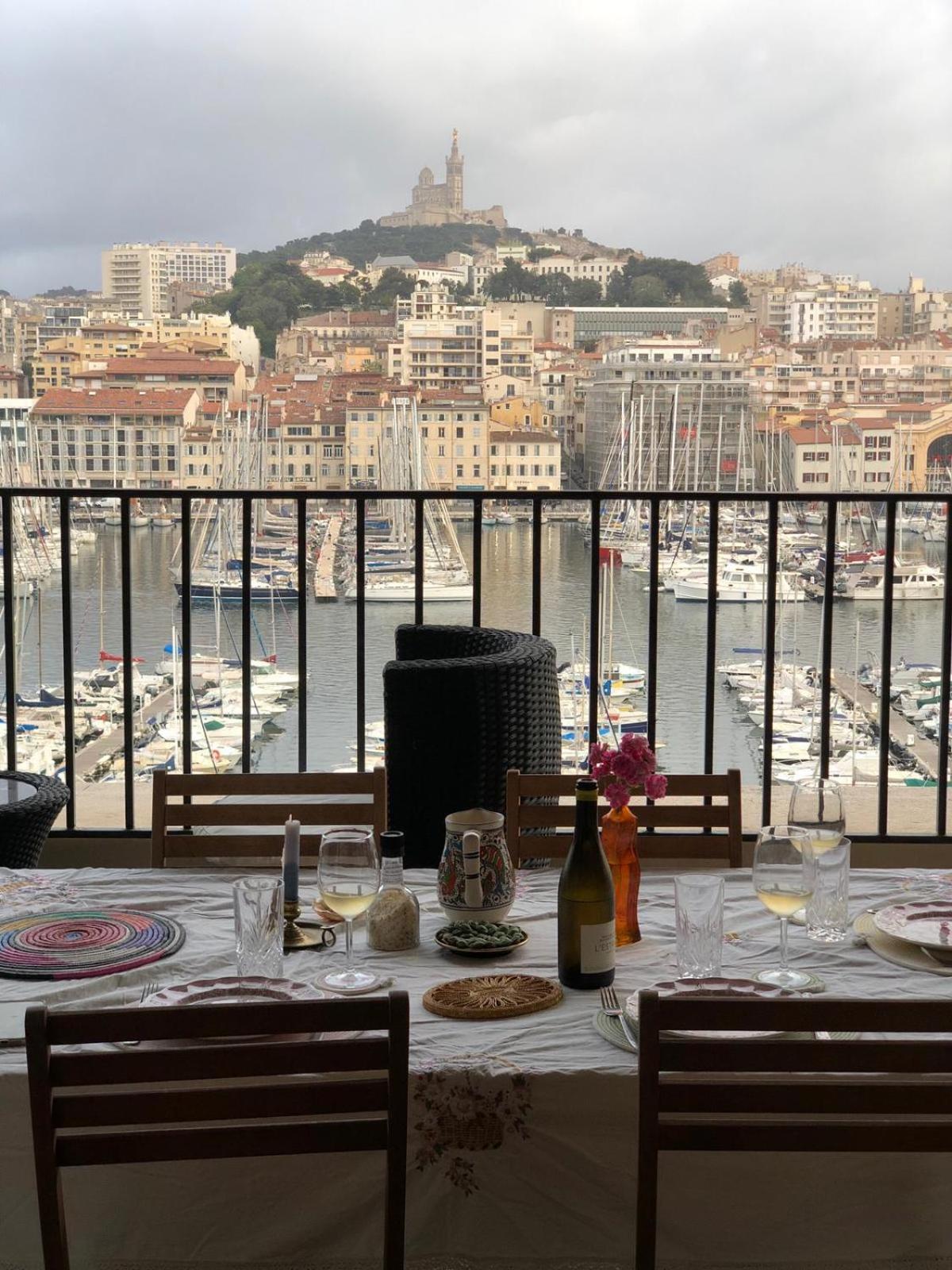 Apartamento Grand T2 Surplombant Le Vieux Port Marsella Exterior foto