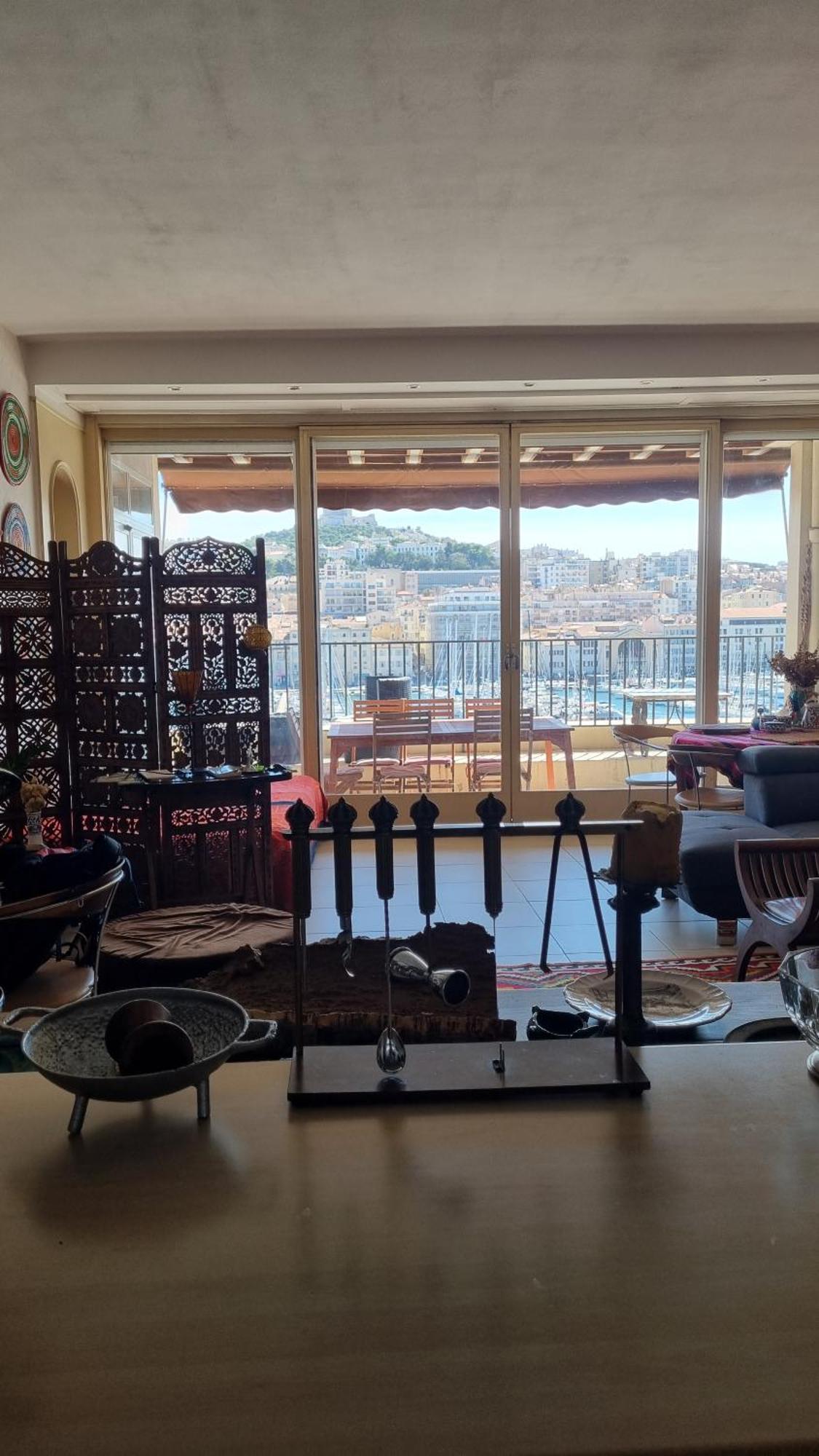 Apartamento Grand T2 Surplombant Le Vieux Port Marsella Exterior foto